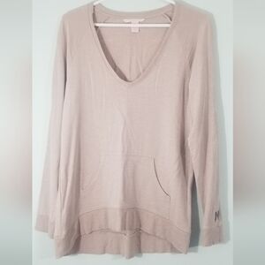 Victoria's Secret Oversized Size S Loungewear Sweater. Angel Wings on Sleeve.